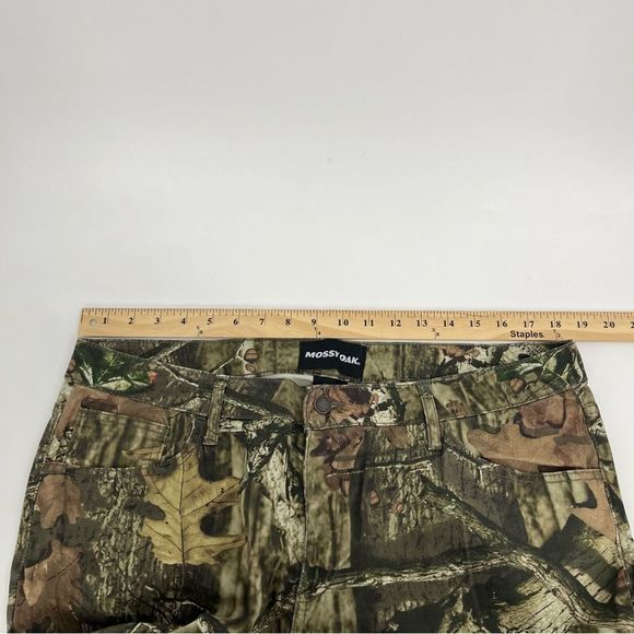 Mossy Oak Pants Mens 36x31 Brown Camouflage Hunting Cotton Leaves Outdoor Camo - Picture 5 of 9